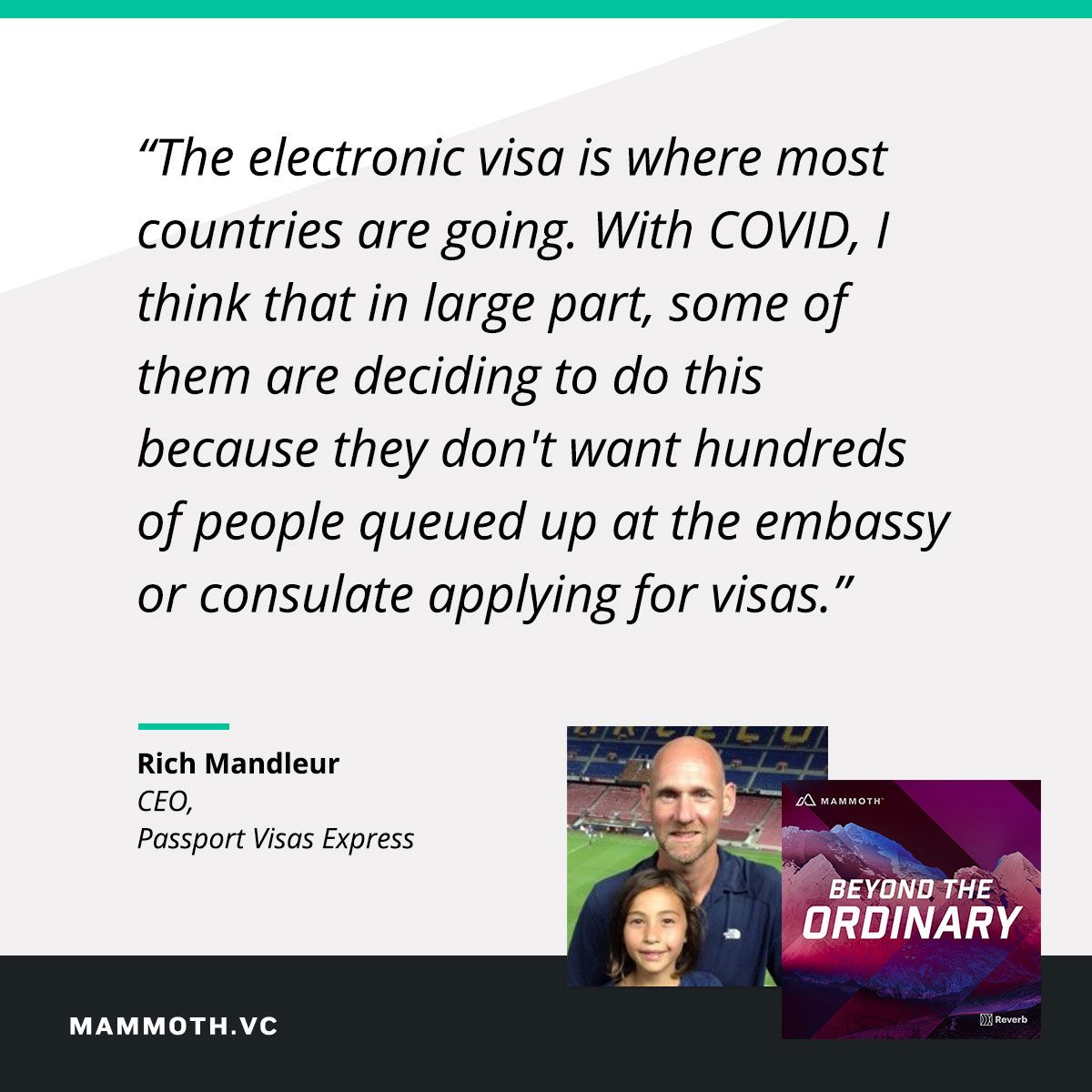 Electronic visas are where most countries are going