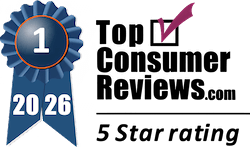 Top Consumer Reviews 2026, 5 star rating